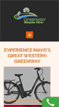 Mobile Screenshot of greenwaybicyclehire.com